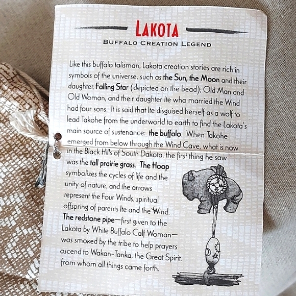 NATIVE STORYTELLERS LAKOTA BUFFALO + GIFT - Picture 7 of 9